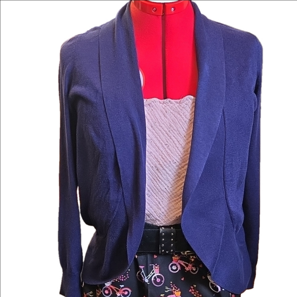 🇨🇦 Reitmans Blue Cardigan size S